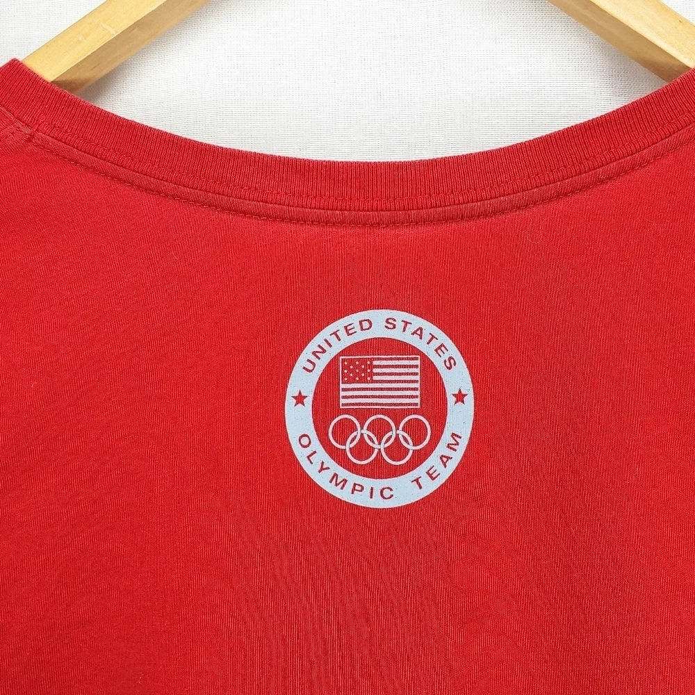 Nike dri fit, USA Olympic tee. Red, size Med.